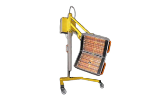 Mobile infrared baking lamp